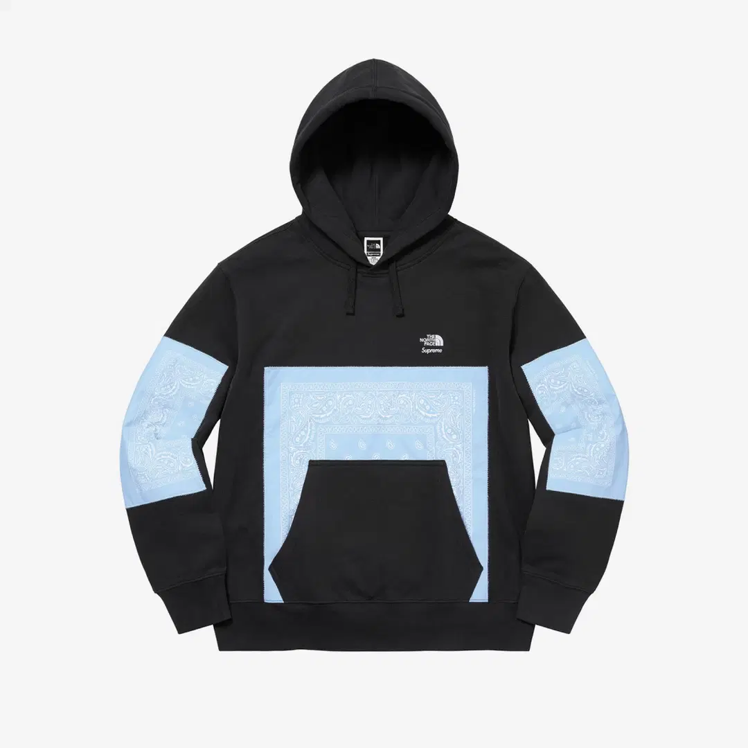 Supreme Supreme x The North Face Bandana Hooded Sweatshirt Black - 22SS