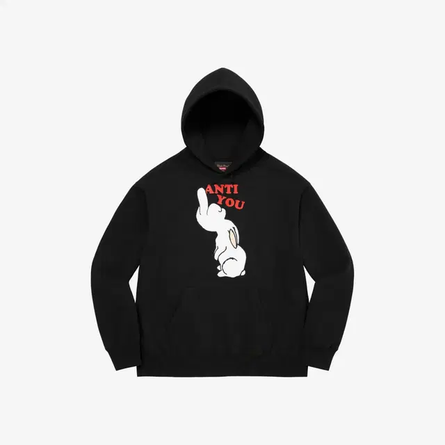 Supreme Supreme x Undercover Anti You Hooded Sweatshirt Black - 23SS - view 1