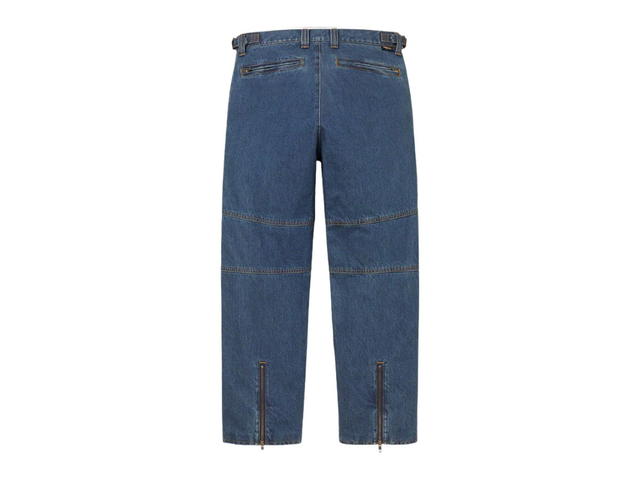 Supreme Supreme X Vanson Leather Cordura Denim Racing Pant - view 2