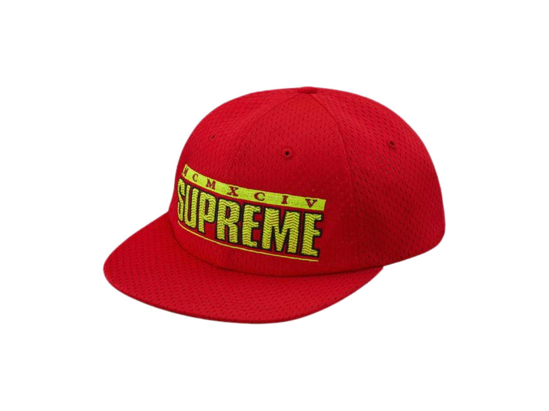 Supreme Supreme Zig Zag 6-Panel Red (SS18)