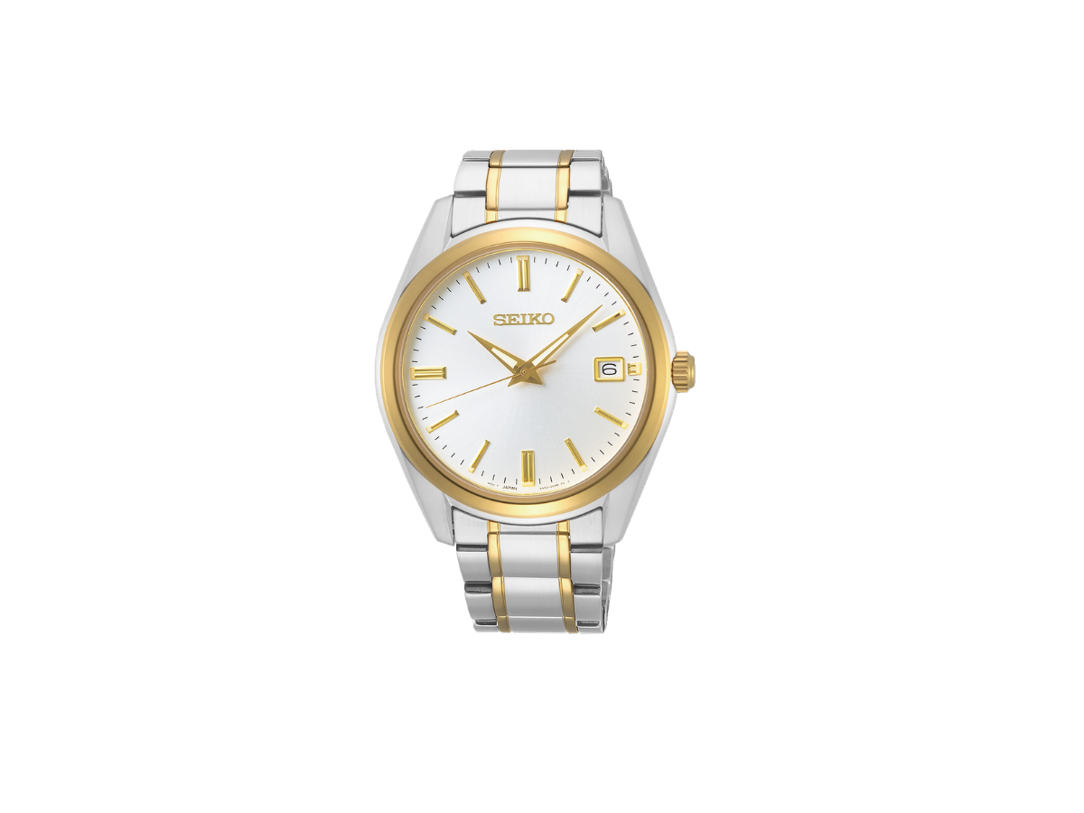 Seiko Seiko Watch Silver Bicolor