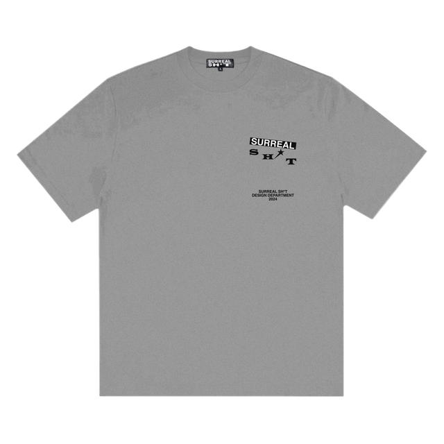 SURREAL SHIT Surreal Shit Deep Tee White Grey - view 2
