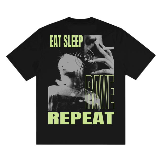 SURREAL SHIT Surreal Shit Raver Tee Black - view 1