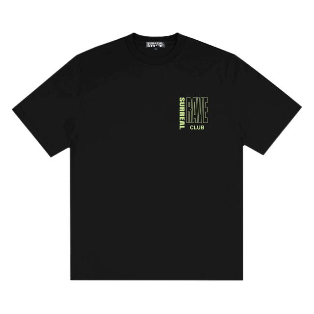 SURREAL SHIT Surreal Shit Raver Tee Black - view 2