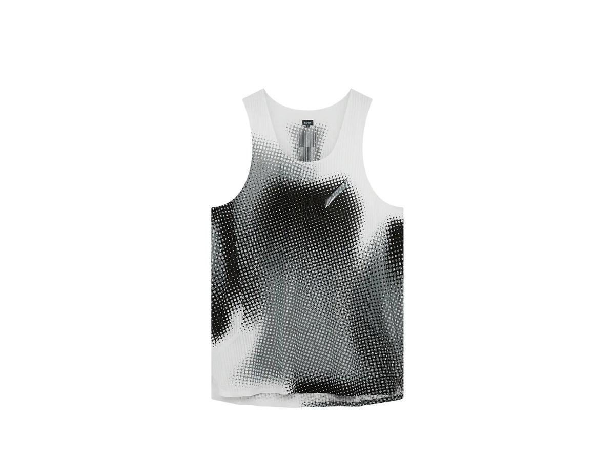 SOAR Running SOAR Running Race Vest 2.0 Print Black White Dot