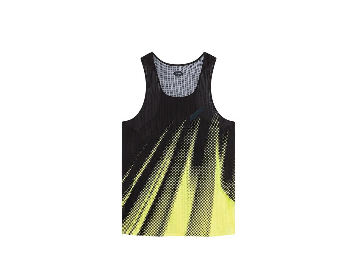 SOAR Running SOAR Running Race Vest 2.0 Print BlackYellow Dot
