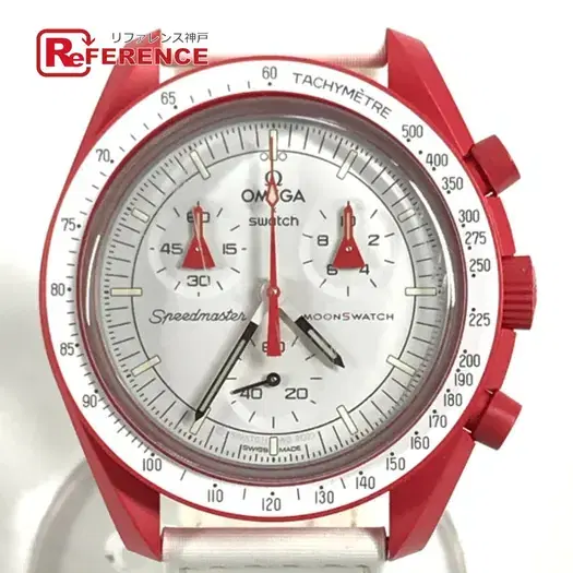 Buy Swatch SO33R100 OMEGA collaboration Moon Swatch MISSION TO MARS Mars Wristwatch at Sasom – Authentic and Ready to Ship