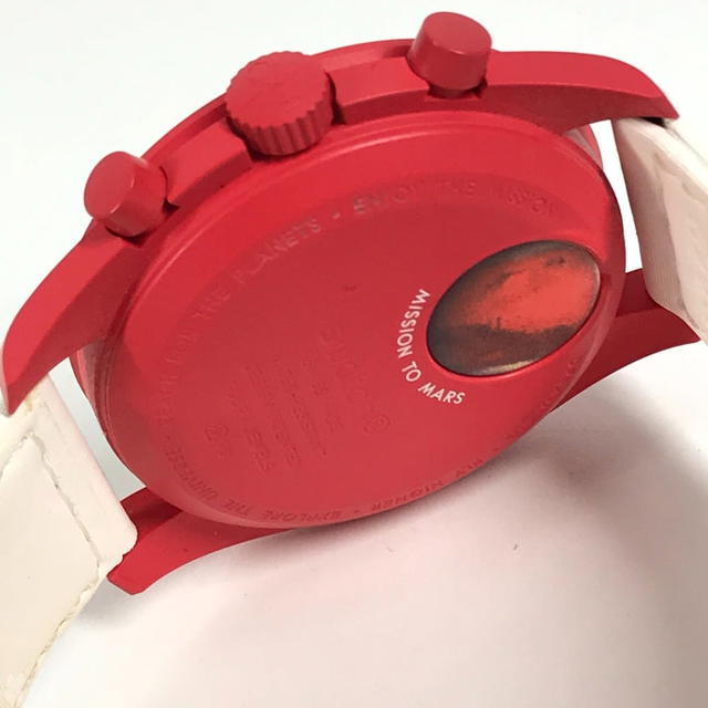 Swatch Swatch SO33R100 OMEGA collaboration Moon Swatch MISSION TO MARS Mars Wristwatch - view 4