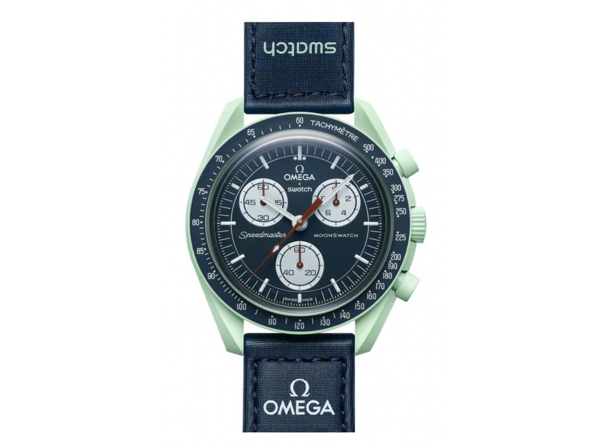 Swatch Swatch x Omega Bioceramic Moonswatch Mission to Earth SO33G100