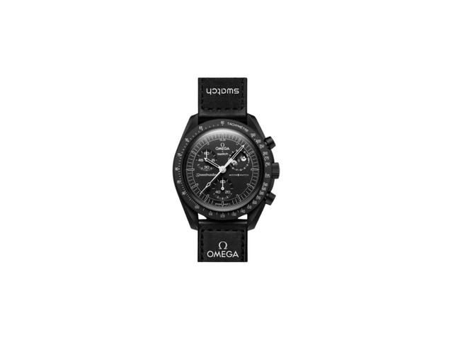 Swatch Swatch x Omega Bioceramic Moonswatch Mission To Moonphase Snoopy Black - view 1