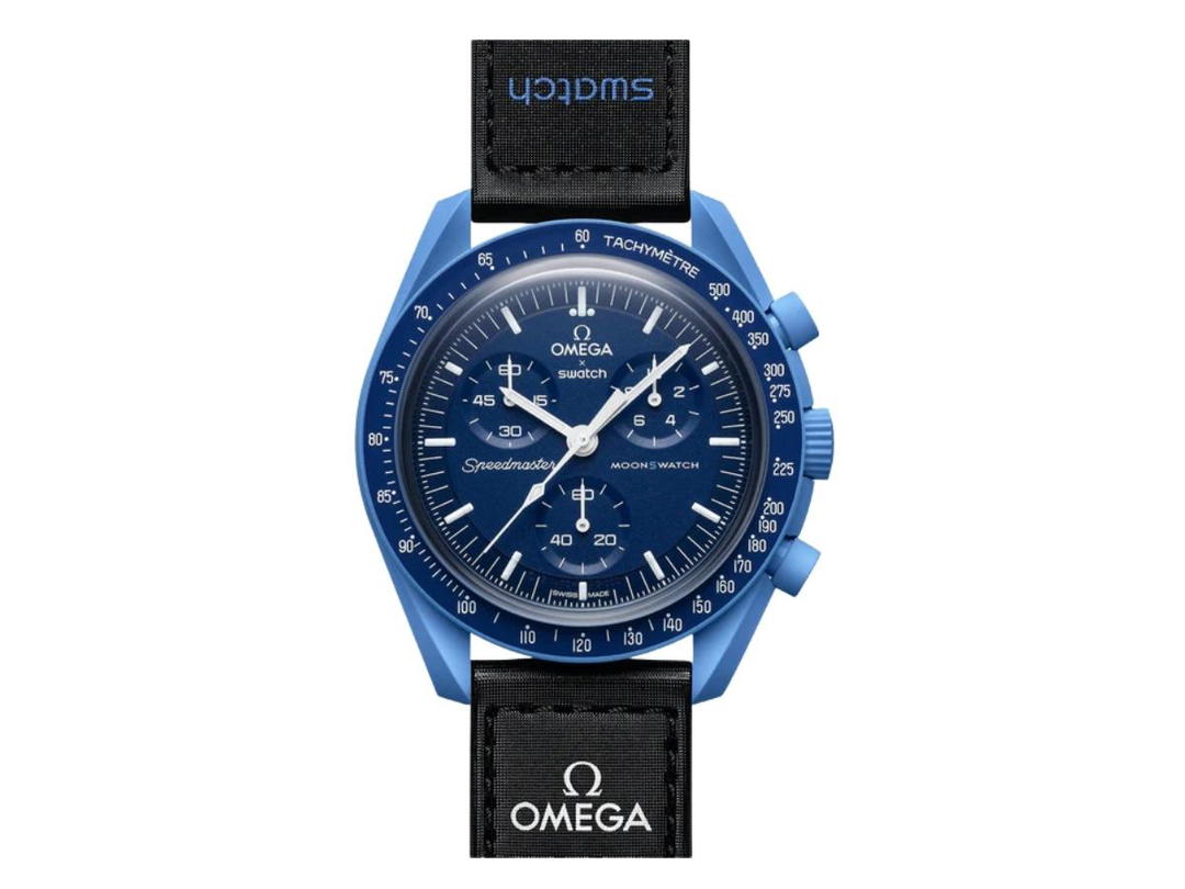 Swatch Swatch x Omega Bioceramic Moonswatch Mission to Neptune SO33N100