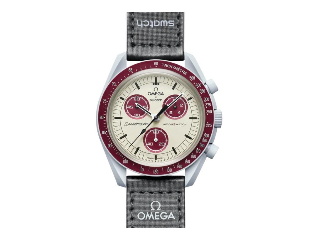 Swatch Swatch x Omega Bioceramic Moonswatch Mission to Pluto SO33M101
