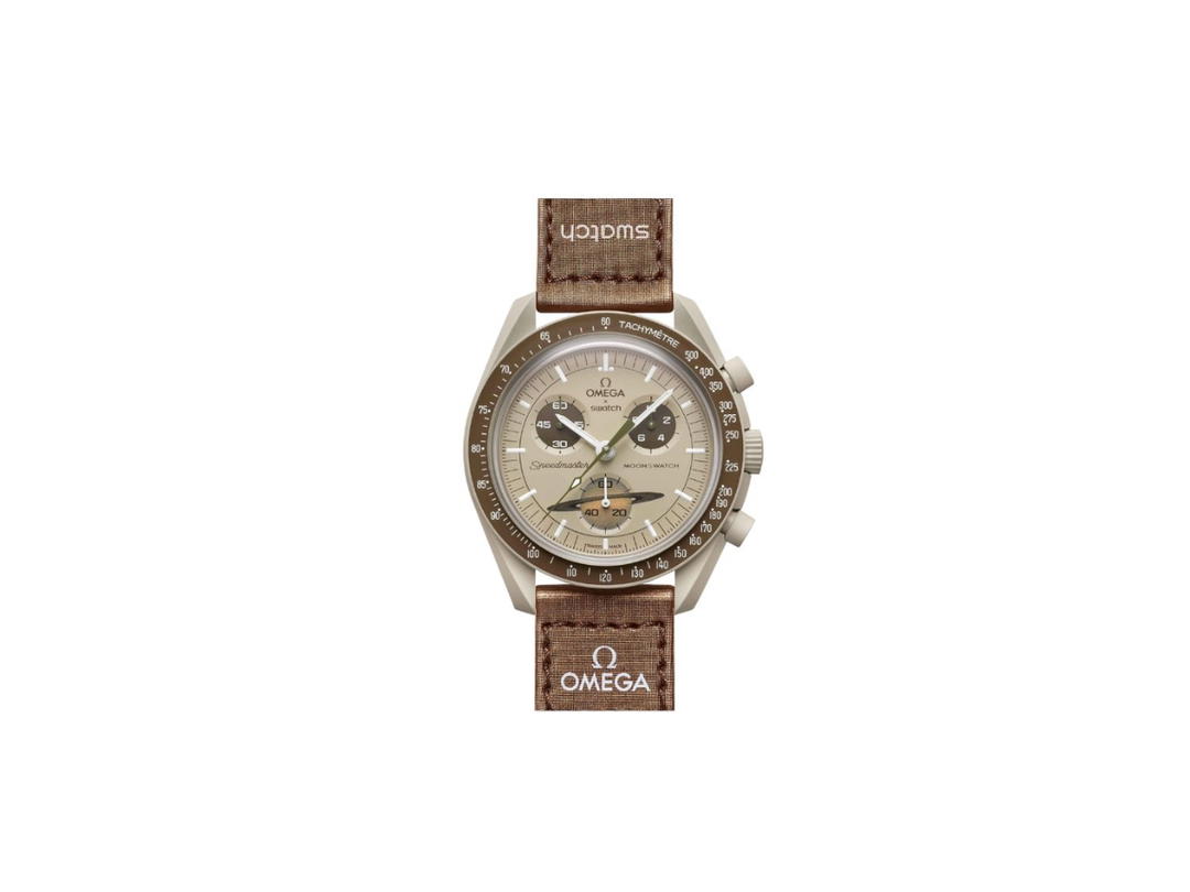 Swatch Swatch x Omega Bioceramic Moonswatch Mission to Saturn