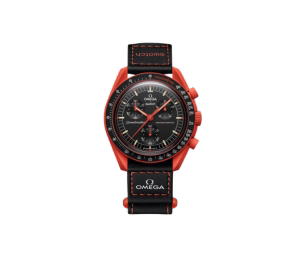 Buy Swatch x Omega Mission On Earth Lava at Sasom – Authentic and Ready to Ship