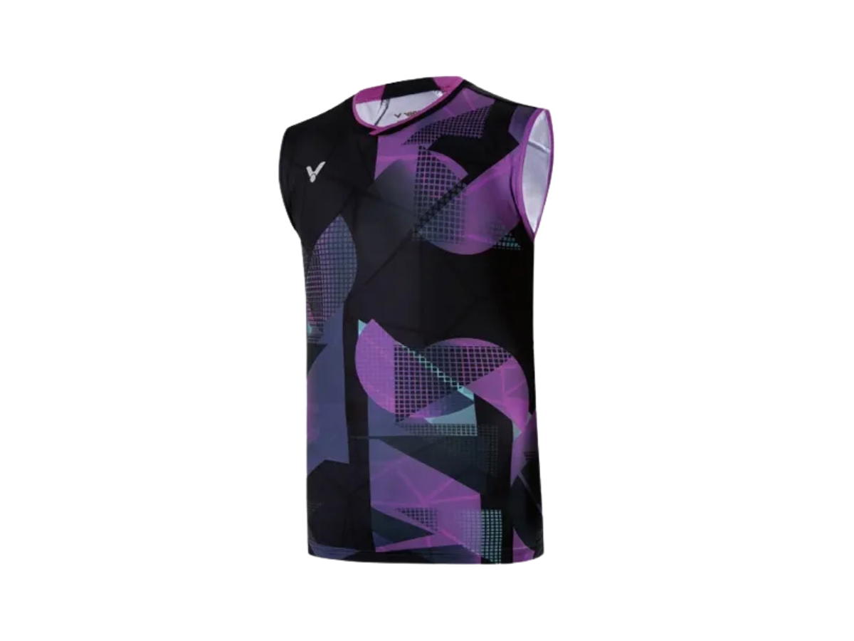 Victor Victor Badminton Tournament Jersey Black