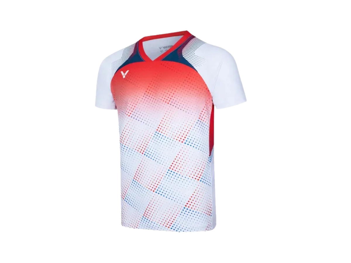 Victor Victor Champion Series Badminton T-Shirt Bleached