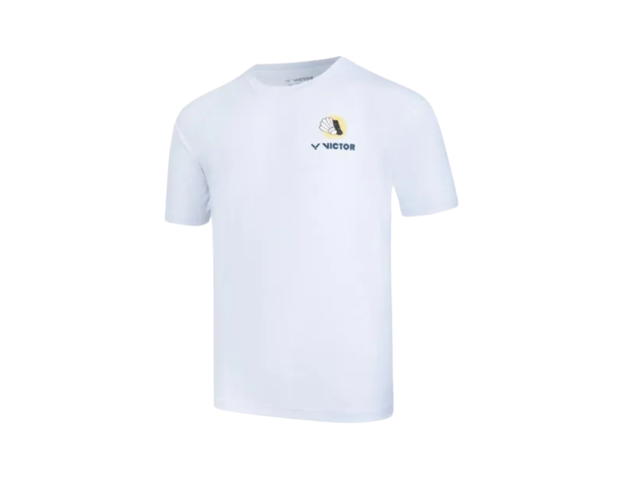 Victor Victor Badminton T-Shirt Ivory - view 1