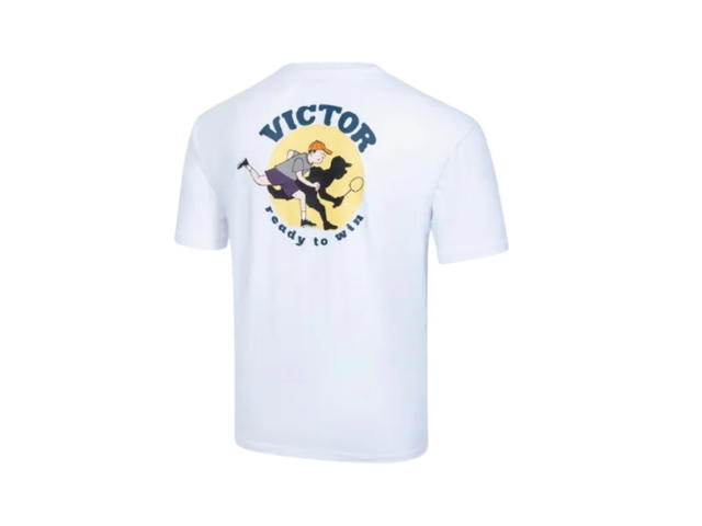 Victor Victor Badminton T-Shirt Ivory - view 2