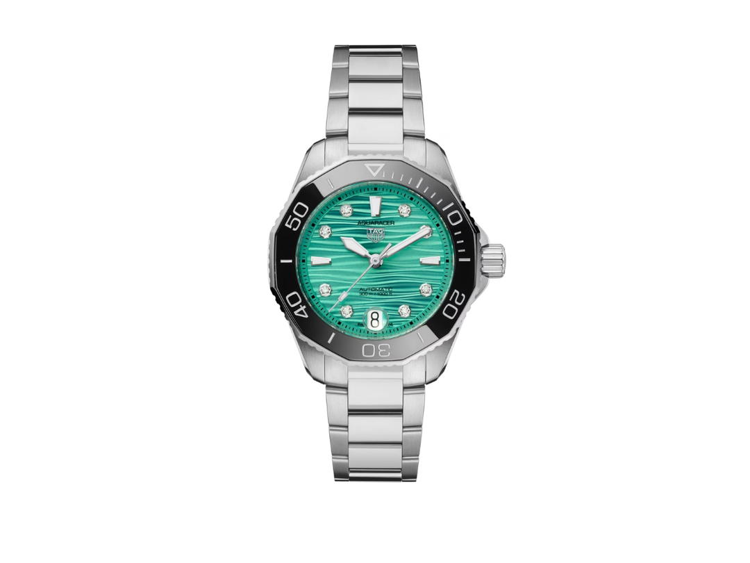Tag Heuer Tag Heuer Aquaracer Professional 300 With Steel & Ceramic 36 MM Green