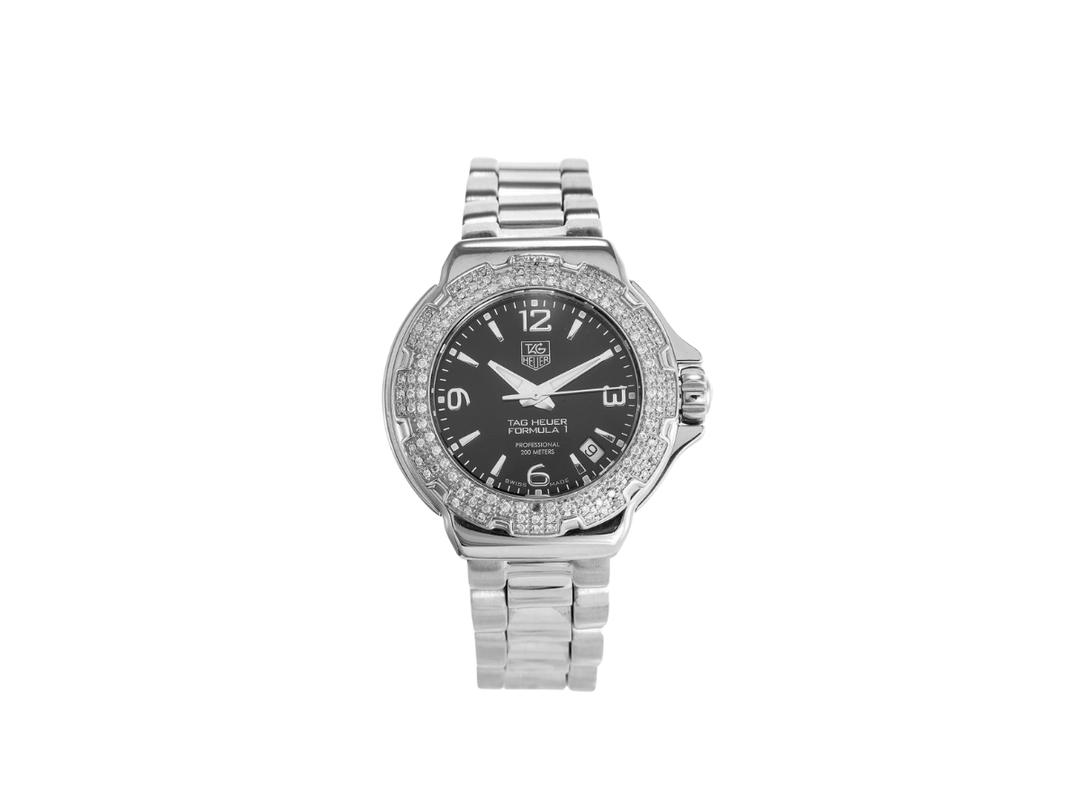 Tag Heuer Tag Heuer Formula 1 In Stainless Steel Black