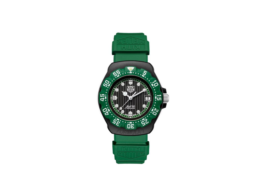 Tag Heuer Tag Heuer Formula 1 Kith In Quartz 35 MM Steel Black PVD Green (Limited Edition)