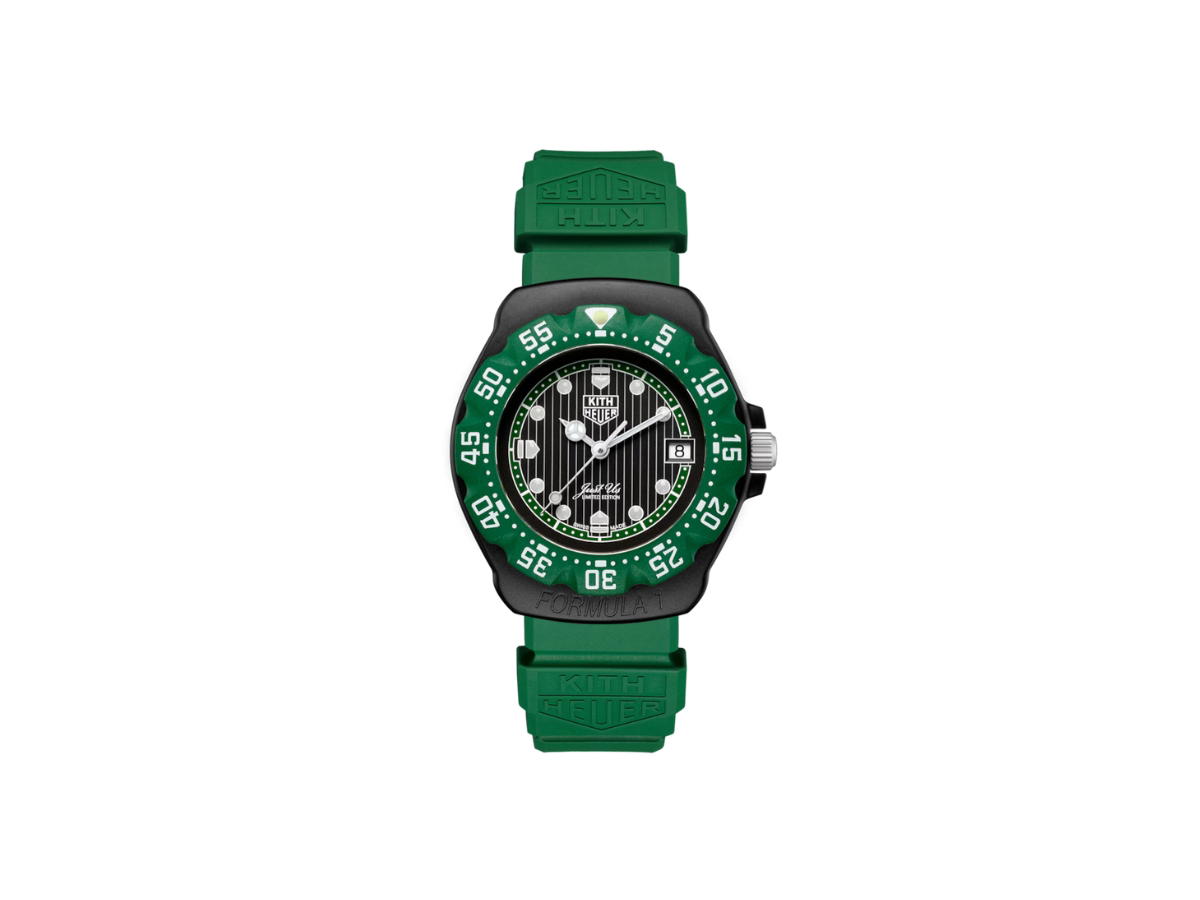 Tag Heuer Tag Heuer Formula 1 Kith In Quartz 35 MM Steel Black PVD Green (Limited Edition)