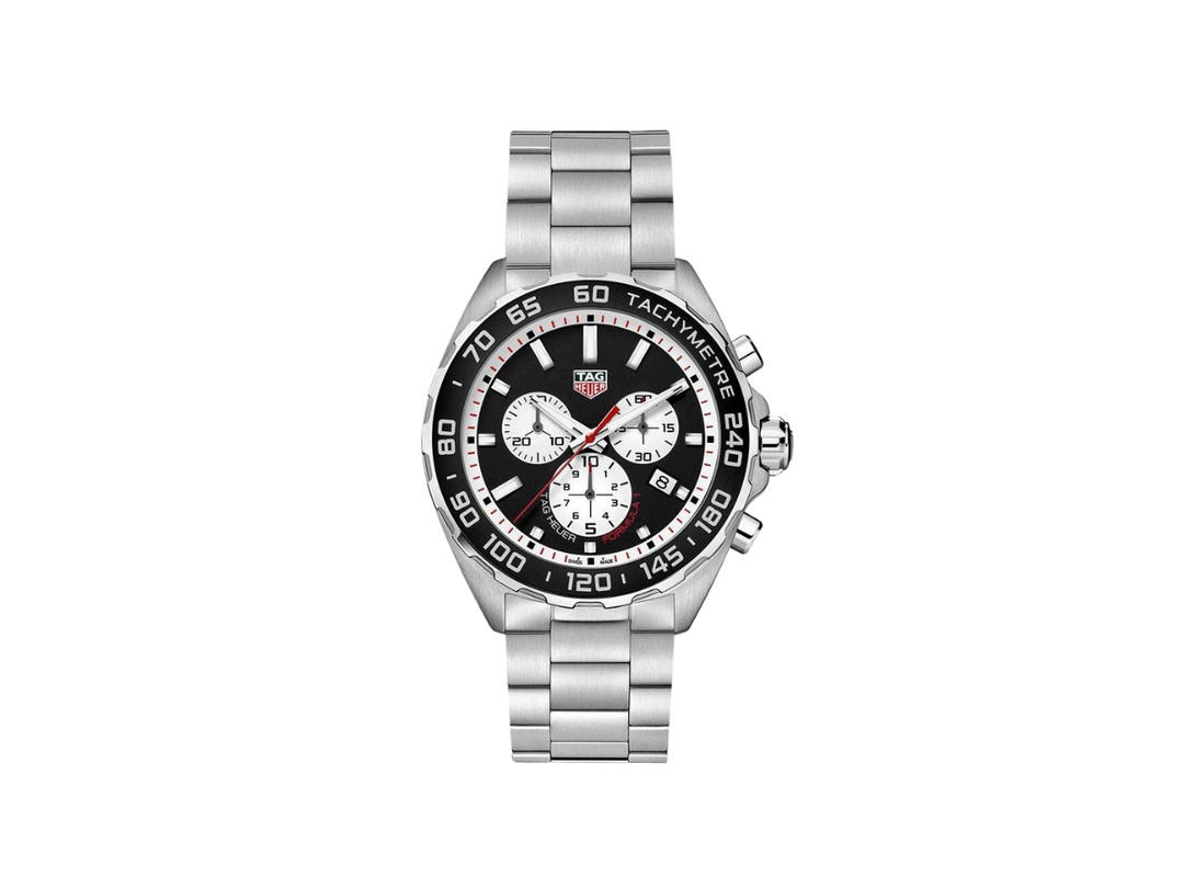 Tag Heuer Tag Heuer Formula 1 Quartz Chronograph With Steel Material 43 MM Black