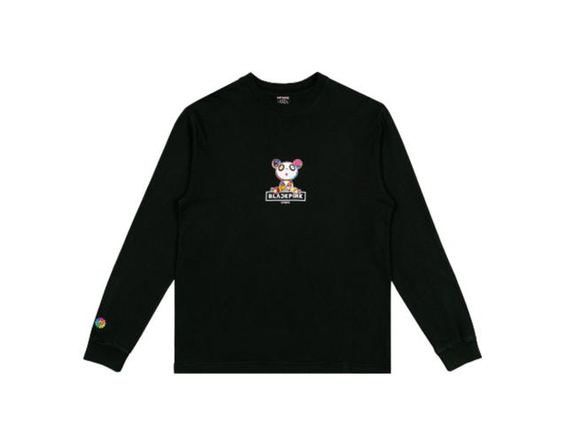 Takashi Murakami Takashi Murakami + BLACKPINK Pandakashi Dreams Long Sleeve Shirt (Vintage Black) - view 2