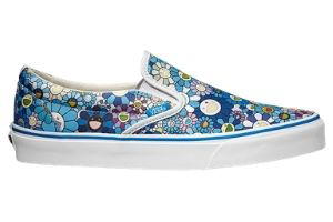 Buy Takashi Murakami Classic Slip-On LX 'Blue Flower' at Sasom – Authentic and Ready to Ship