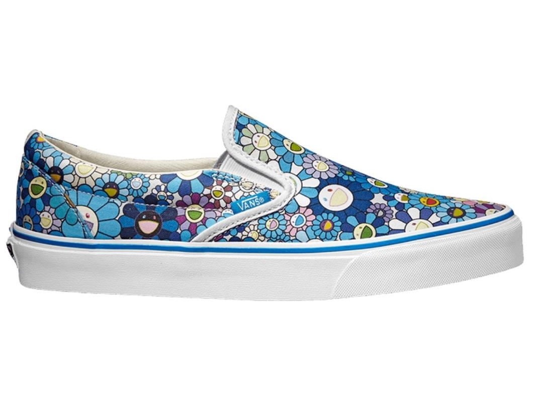 Takashi Murakami Takashi Murakami Classic Slip-On LX 'Blue Flower'
