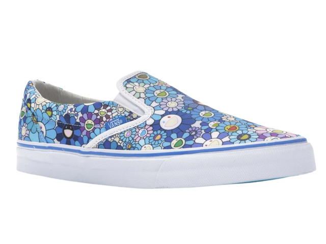 Takashi Murakami Takashi Murakami Classic Slip-On LX 'Blue Flower' - view 2
