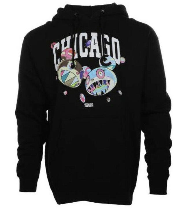 Takashi Murakami Takashi Murakami ComplexCon Chicago Discord Hoodie Black - view 1