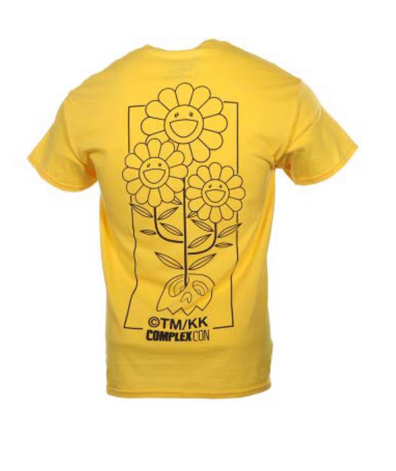 Takashi Murakami Takashi Murakami ComplexCon Flower Cluster Tee Yellow - view 1