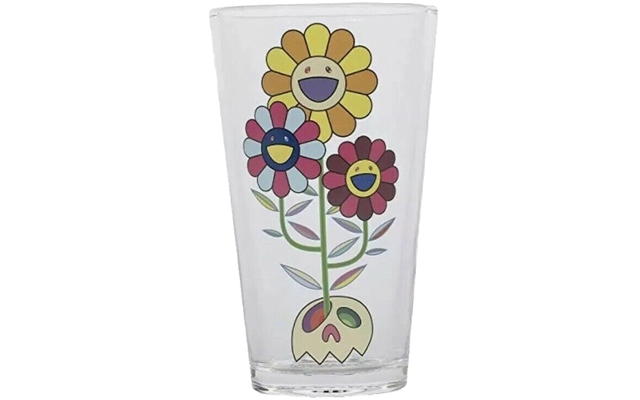 Takashi Murakami Takashi Murakami ComplexCon Skull Cluster Pint Glass Multi - view 1