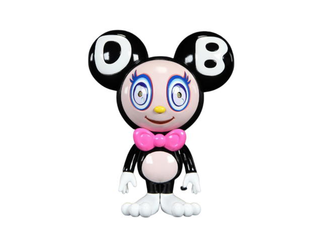 Takashi Murakami Takashi Murakami DOB-kun Soft Vinyl Black 2022 - view 1