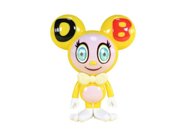 Takashi Murakami Takashi Murakami DOB-kun Soft Vinyl Yellow 2022 - view 1