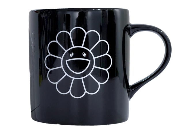 Takashi Murakami Takashi Murakami Flower Mug Black - view 1
