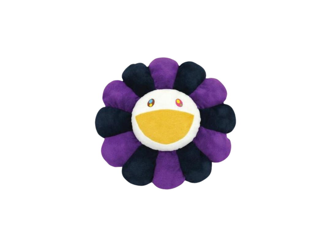 Takashi Murakami Takashi Murakami Flower Plush 30CM Purple Black White