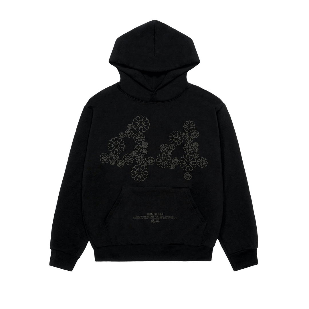 Takashi Murakami Takashi Murakami Lewis Hamilton 44 Flowers Hoodie Black