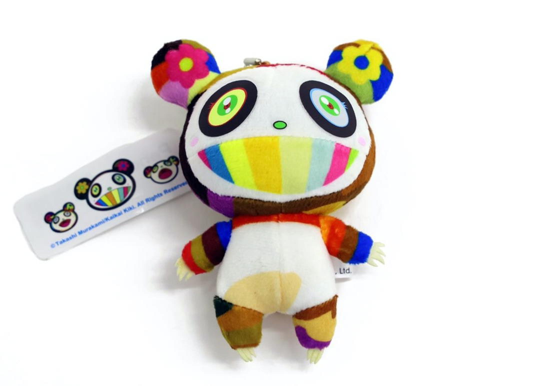 Takashi Murakami Takashi Murakami Mini Panda Plush Keychain Multi