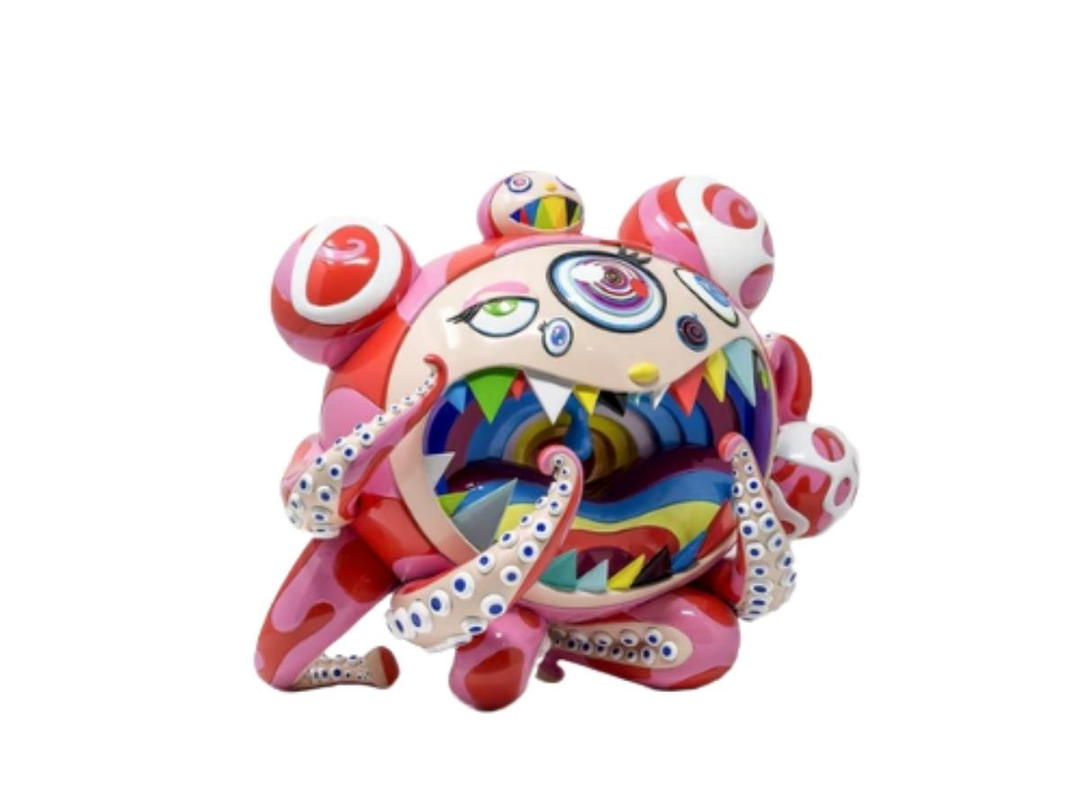 Takashi Murakami Takashi Murakami x BAIT x Takashi Murakami Mr. Dob B Figure Multicolor