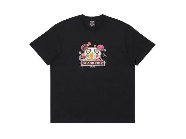 Takashi Murakami Takashi Murakami X BLACKPINK Pandakashi Logo T-Shirt Black - view 1