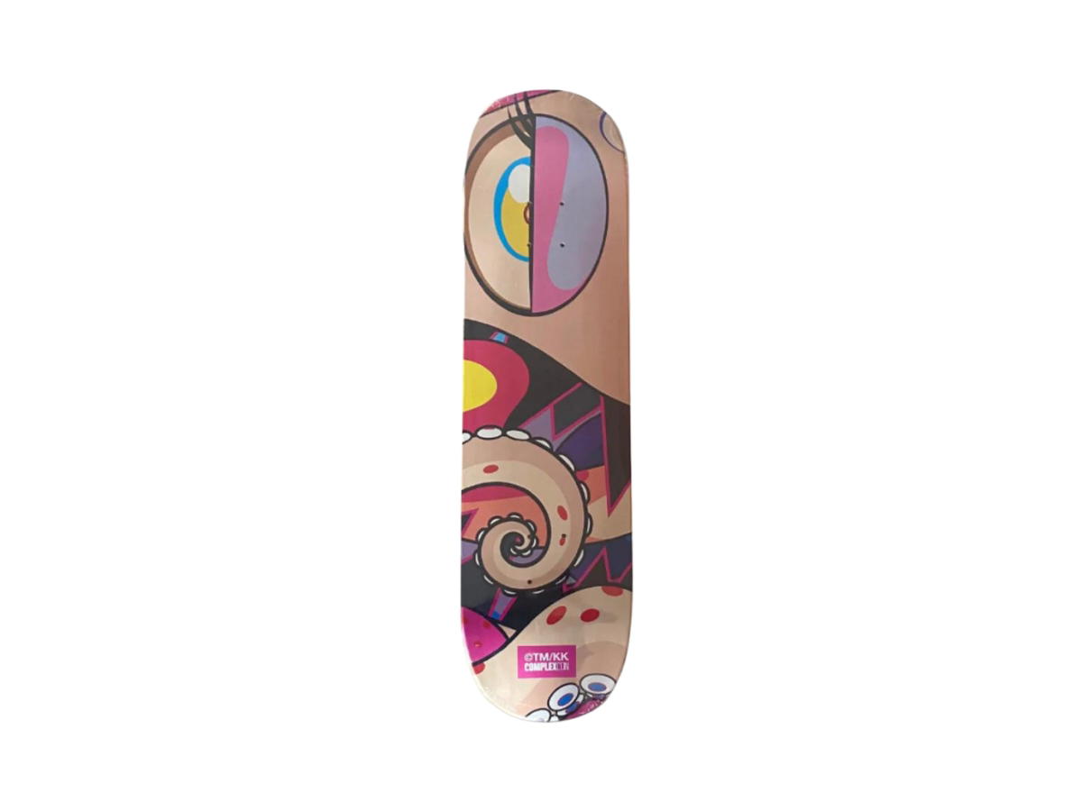 Takashi Murakami Takashi Murakami x Complexcon Dobtopus Face Skateboard Deck
