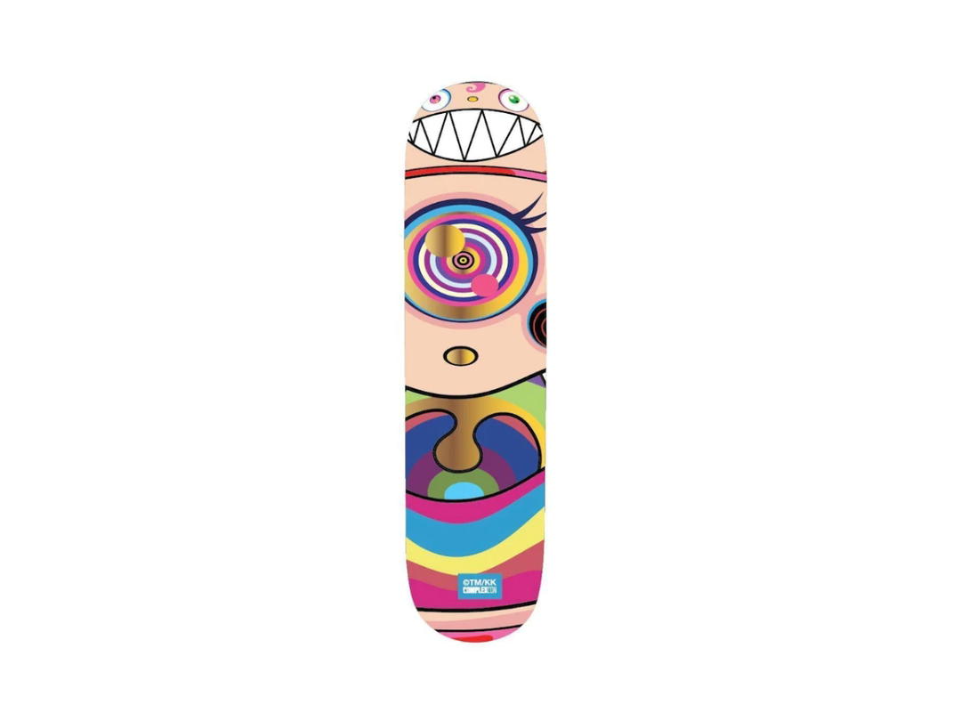 Takashi Murakami Takashi Murakami X Complexcon Dobtopus Skateboard Deck Rainbow-Eye Tone