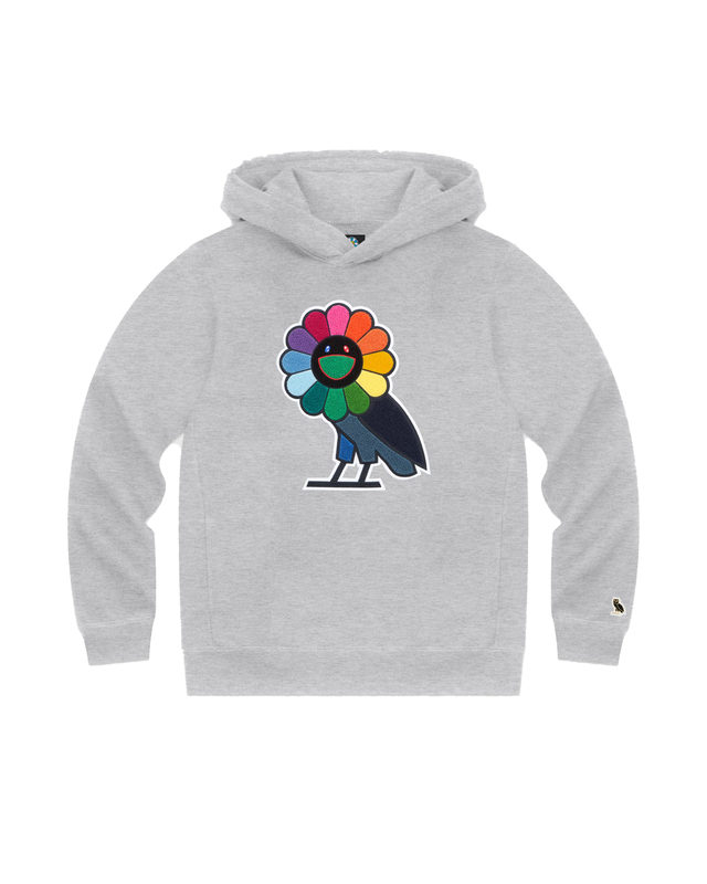 Takashi Murakami Takashi Murakami x OVO Hoodie Heather Grey - view 1
