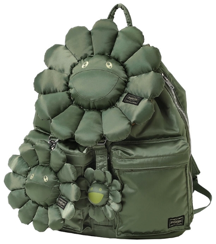 Takashi Murakami Takashi Murakami x Porter Rucksack Sage Green