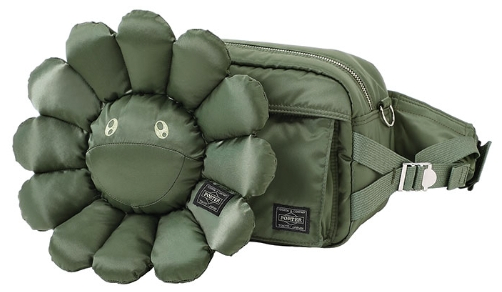 Takashi Murakami Takashi Murakami x Porter Waist Bag Sage Green - view 2