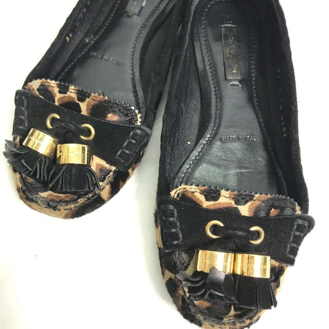 Louis Vuitton 型番不明 Tassel fringe Leopard leopard print leopard Flat shoes Shoespumps - view 4