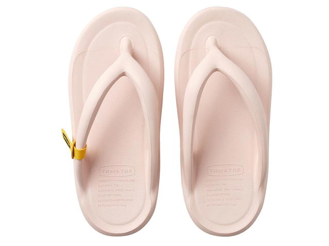 Taw&Toe Taw&Toe Flip Flop ZEROVITY BIO_Baby Pink - view 3