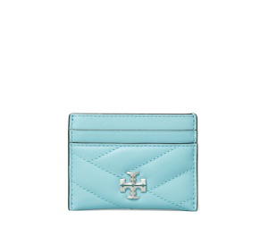 Buy Tory Burch Kira Chevron Card Case Light Celeste at Sasom – Authentic and Ready to Ship